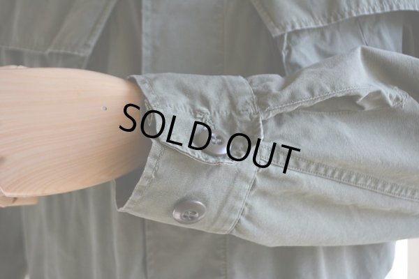 画像14: 1960s US.ARMY ジャングルファティーグジャケット/3rd Type  表記SMALL-REGULAR