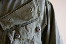 画像10: 1960s US.ARMY ジャングルファティーグジャケット/3rd Type　 表記SMALL-REGULAR  (10)