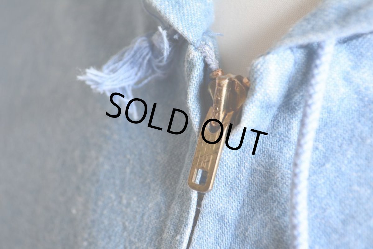 画像7: 1970s Wrangler WRAPID TRANSIT デニムパーカー　 表記L  (7)