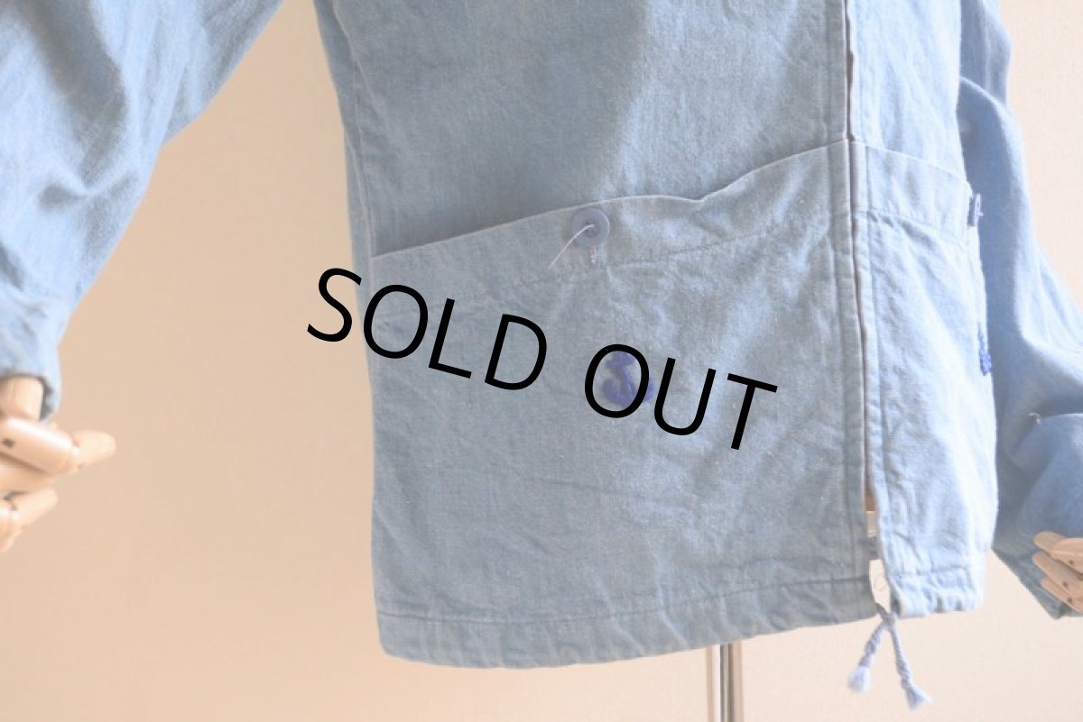 画像11: 1970s Wrangler WRAPID TRANSIT デニムパーカー　 表記L  (11)