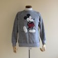 画像1: 1980s Mickey Mouse スウェット　<br>実寸M<br> (1)