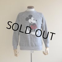 1980s Mickey Mouse スウェット　 実寸M 