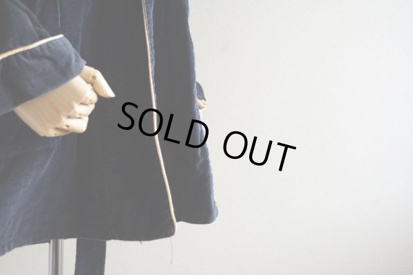 画像15: 1960s〜 Sears ブラックコーデュロイガウン  表記M