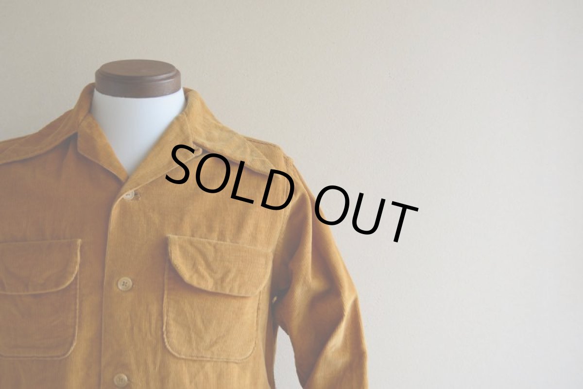 画像5: 1940s Marlboro コーデュロイシャツ　 表記S  (5)