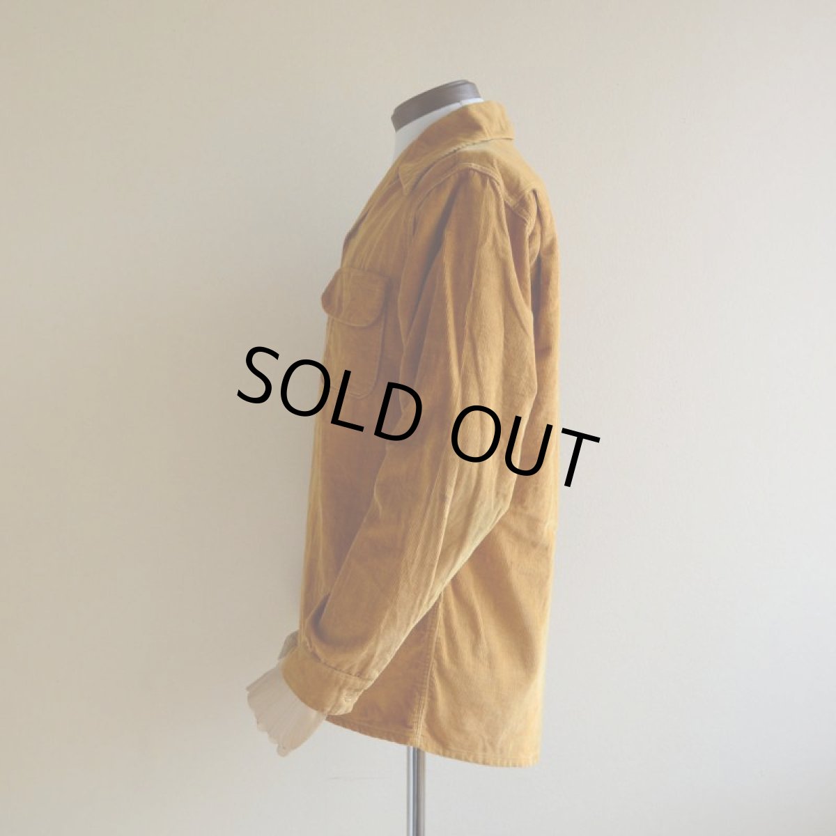 画像4: 1940s Marlboro コーデュロイシャツ　 表記S  (4)