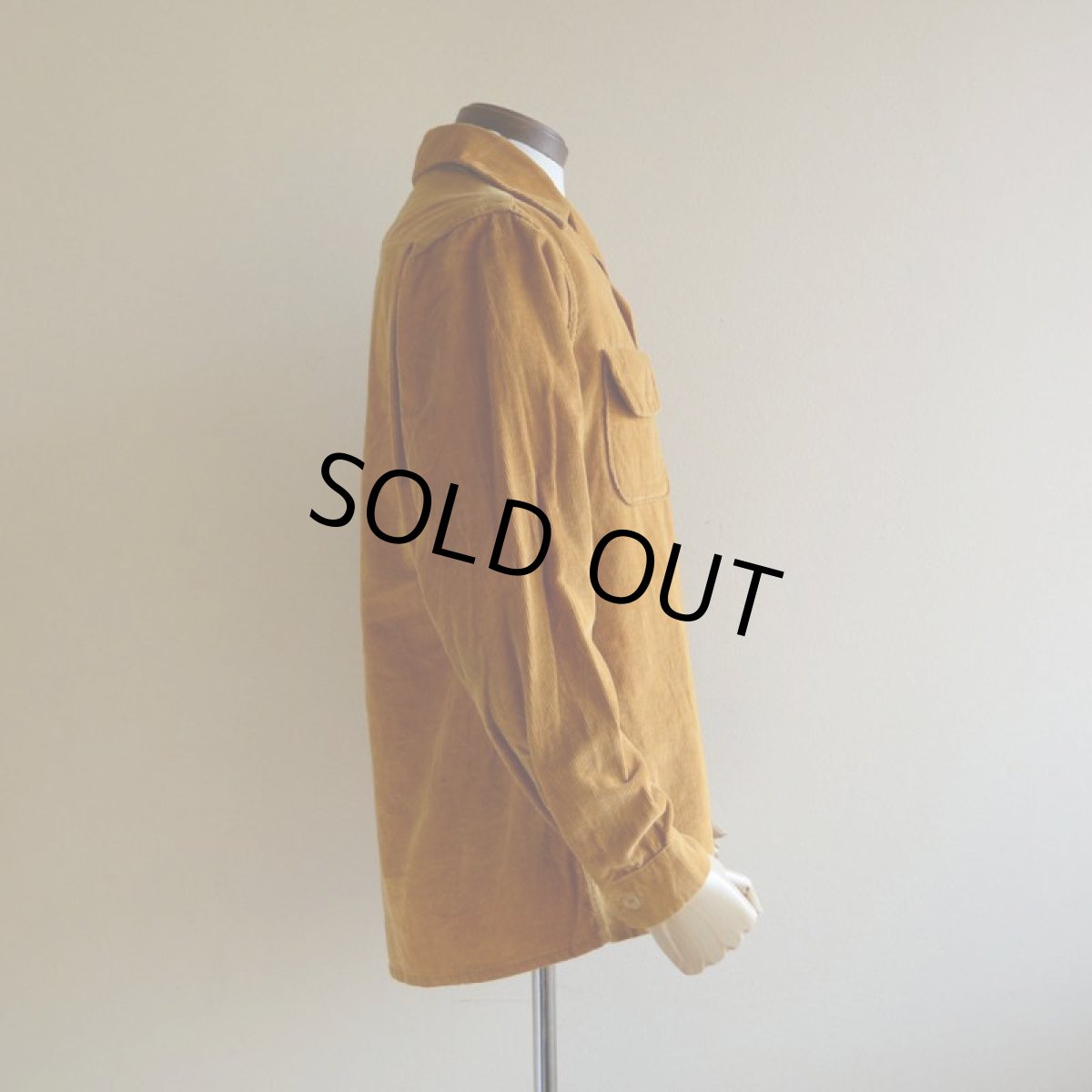 画像2: 1940s Marlboro コーデュロイシャツ　 表記S  (2)