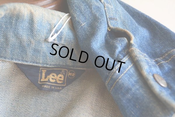 画像19: 1970s Lee デニムブッシュジャケット　 表記M 