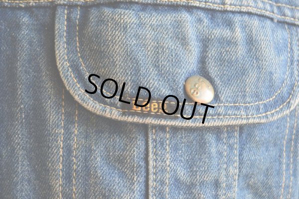 画像7: 1970s Lee デニムブッシュジャケット　 表記M 