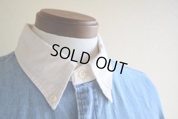 画像7: RalphLauren シャンブレークレリックシャツ  表記XL