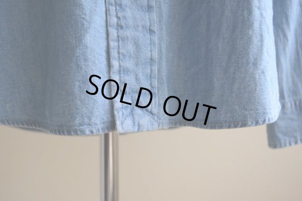 画像12: RalphLauren シャンブレークレリックシャツ  表記XL