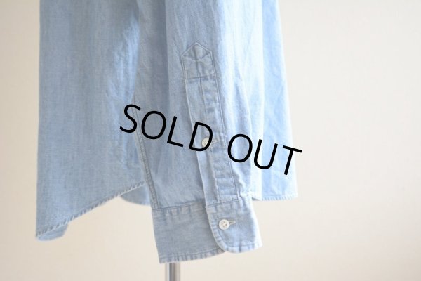 画像14: RalphLauren シャンブレークレリックシャツ  表記XL