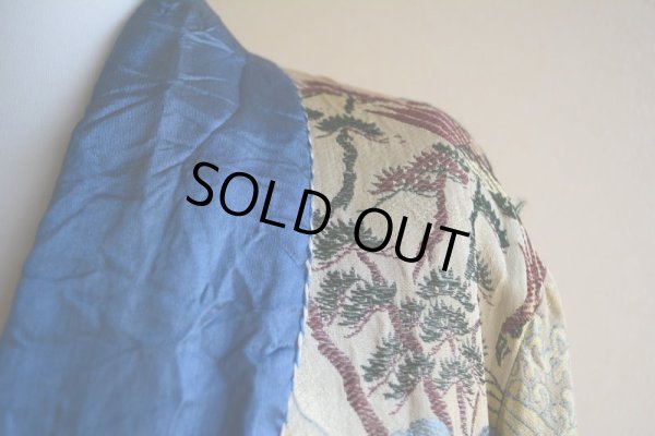 画像6: 1950s 西陣織スーベニアガウン　 表記L 