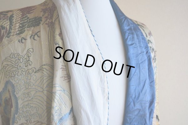 画像9: 1950s 西陣織スーベニアガウン　 表記L 