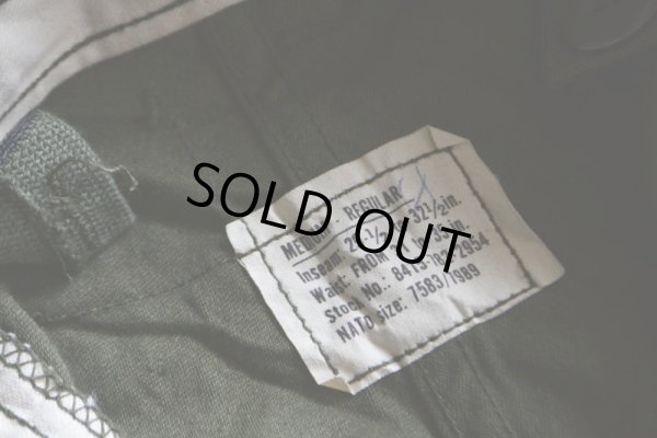 画像12: DEAD STOCK  1970s M-65フィールドパンツ  表記MEDIUM-REGULAR