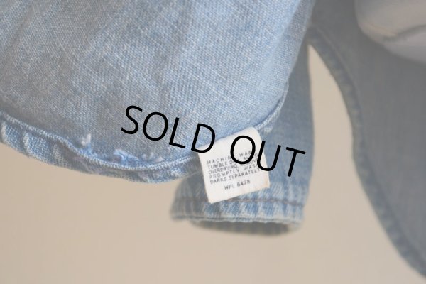 画像8: 1970s MAVERICK デニムウエスタンシャツ　 実寸S 