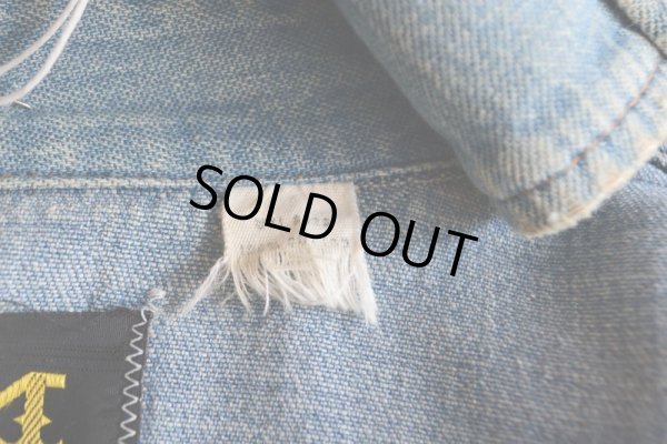 画像19: 1970s MAVERICK デニムウエスタンシャツ　 実寸S 