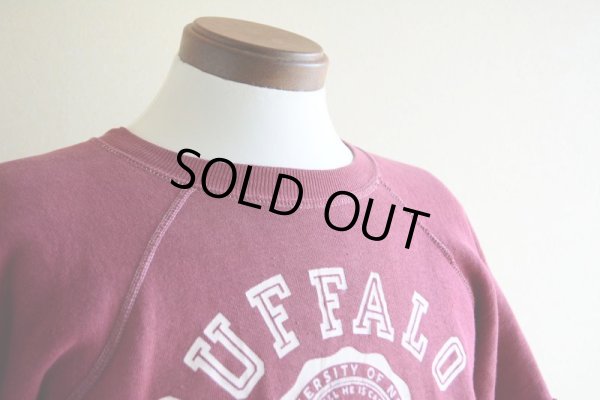 画像6: 1960s BUFFALO STATE カットオフスウェット　 実寸ML 