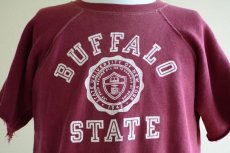 画像8: 1960s BUFFALO STATE カットオフスウェット　 実寸ML  (8)
