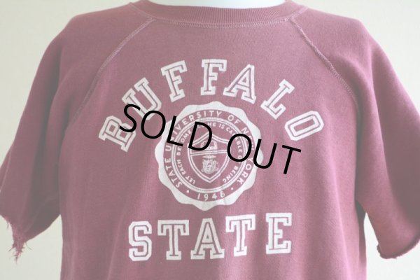 画像8: 1960s BUFFALO STATE カットオフスウェット　 実寸ML 