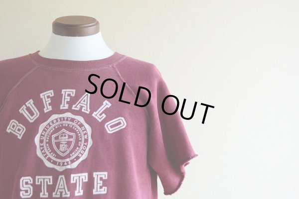画像5: 1960s BUFFALO STATE カットオフスウェット　 実寸ML 
