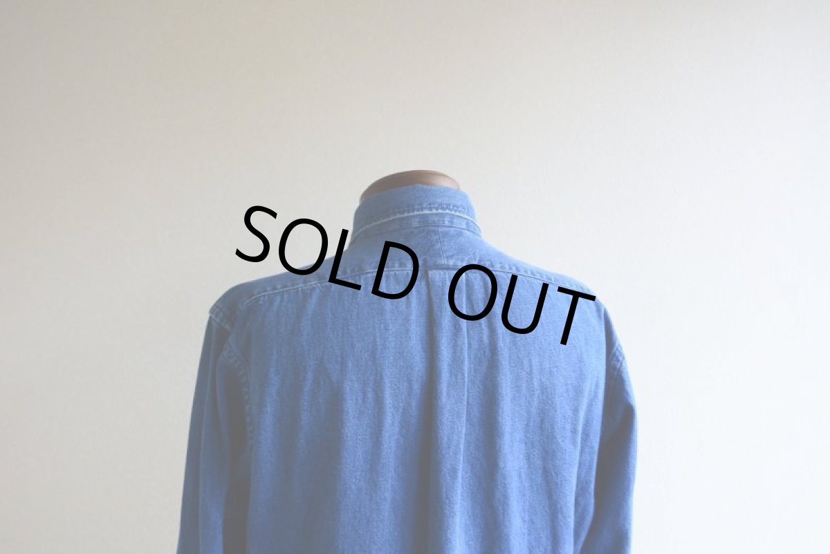 画像15: 1990s POLO COUNTRY デニムシャツ　 MADE IN USA　 表記S  (15)