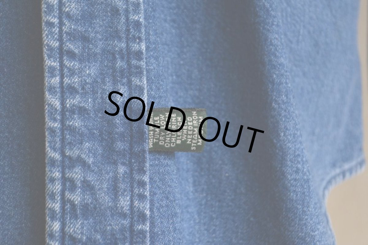 画像12: 1990s POLO COUNTRY デニムシャツ　 MADE IN USA　 表記S  (12)