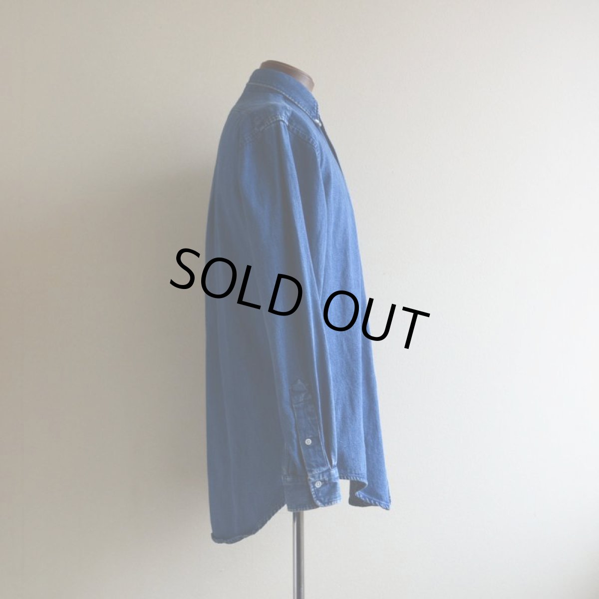 画像2: 1990s POLO COUNTRY デニムシャツ　 MADE IN USA　 表記S  (2)