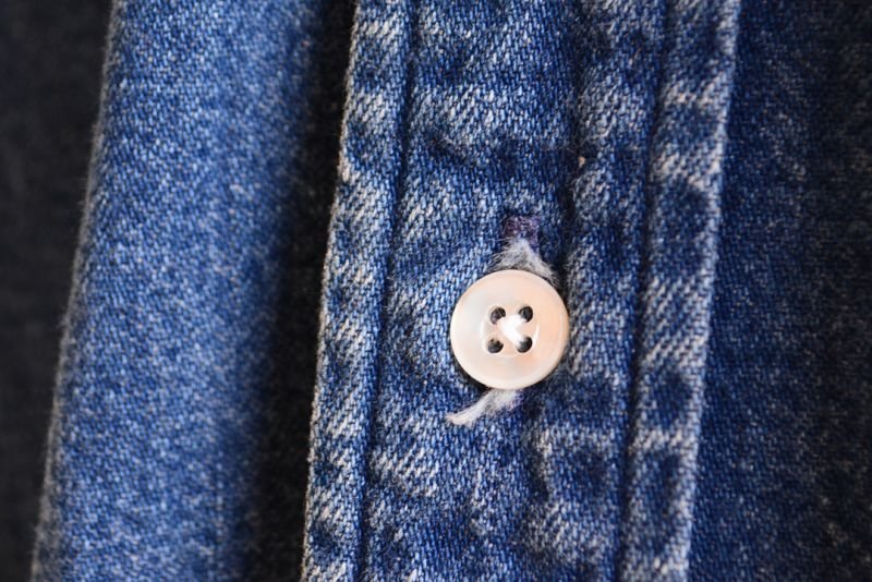 1990s POLO COUNTRY デニムシャツ MADE IN USA 表記S - 古着屋HamburgCafe