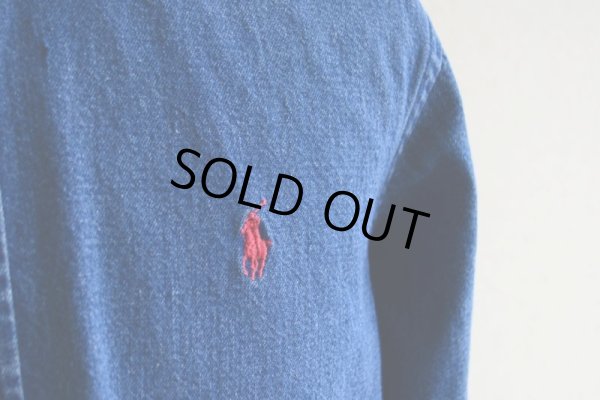 画像7: 1990s POLO COUNTRY デニムシャツ  MADE IN USA  表記S
