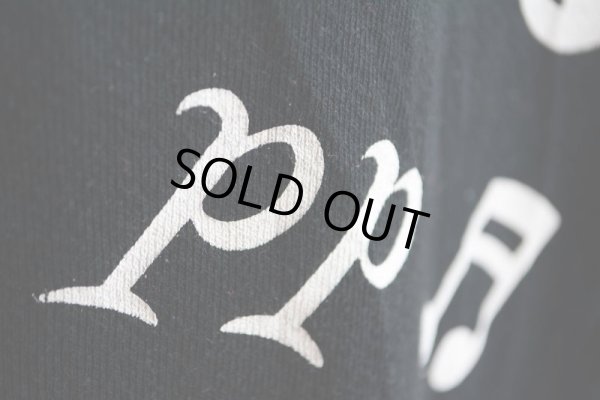 画像13: 1990s 音符柄スウェット  表記XL