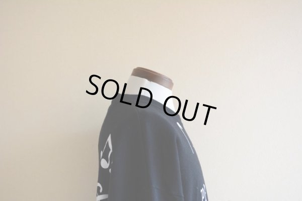 画像7: 1990s 音符柄スウェット  表記XL