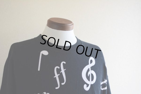 画像6: 1990s 音符柄スウェット  表記XL