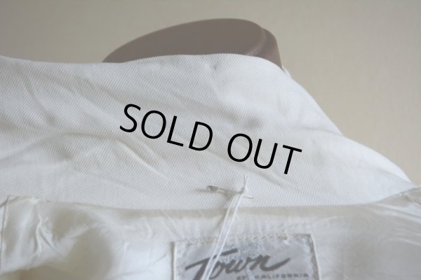 画像19: 1950s〜ギャバジンウエスタンジャケット　 表記M 