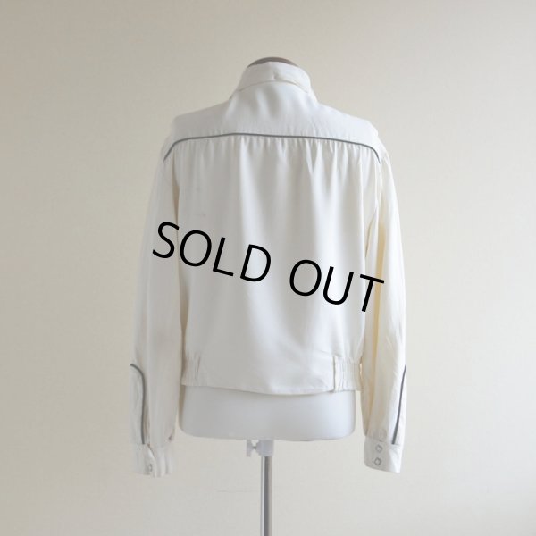 画像3: 1950s〜ギャバジンウエスタンジャケット　 表記M 