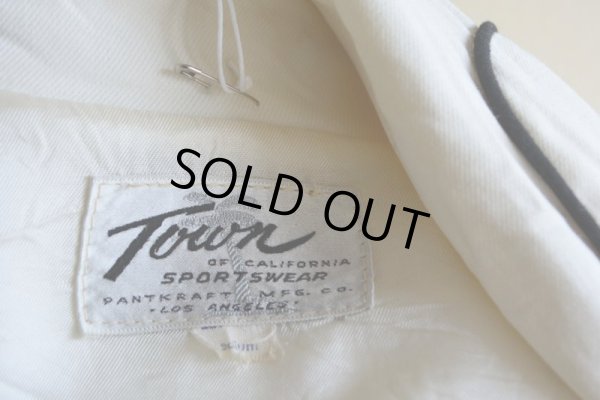 画像20: 1950s〜ギャバジンウエスタンジャケット　 表記M 