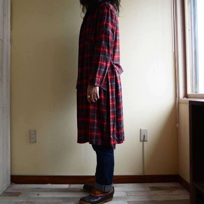 画像2: 1960s PENNEY'S TOWNCRAFT レーヨンガウン 表記M