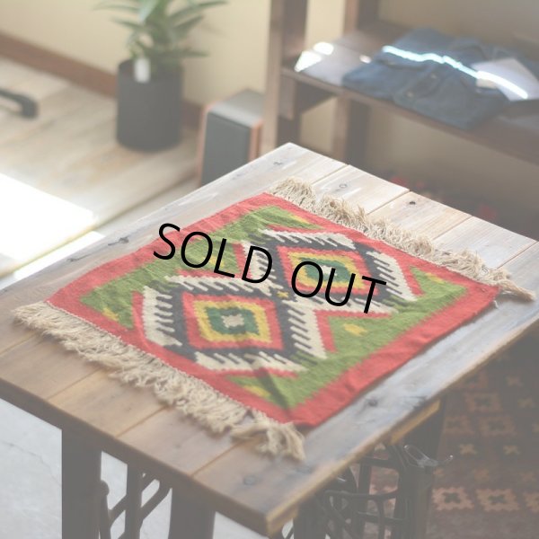 画像1: OLD KILIM　 size 55cm×39cm 