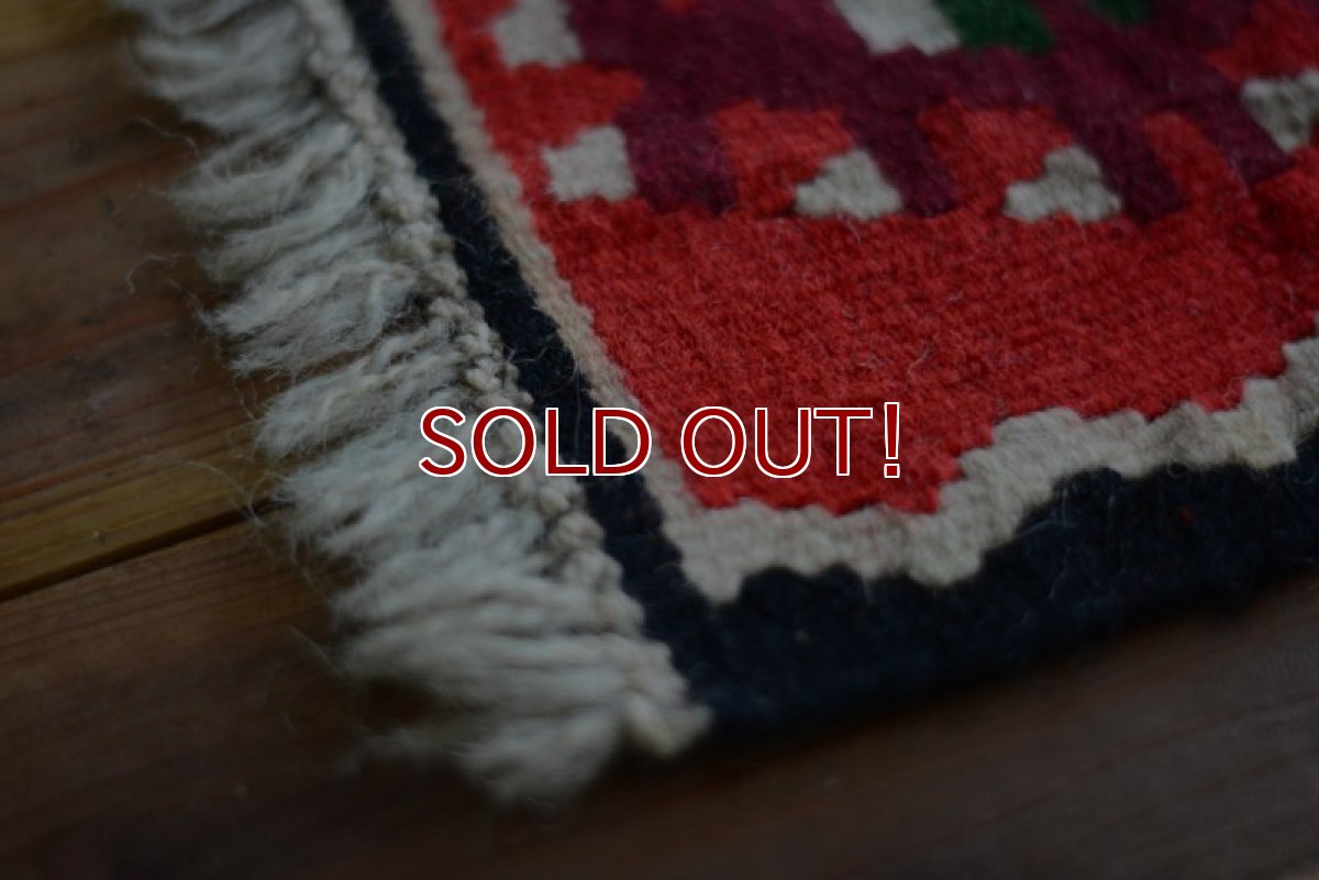 画像2: OLD KILIM　 size 26cm×21cm  (2)