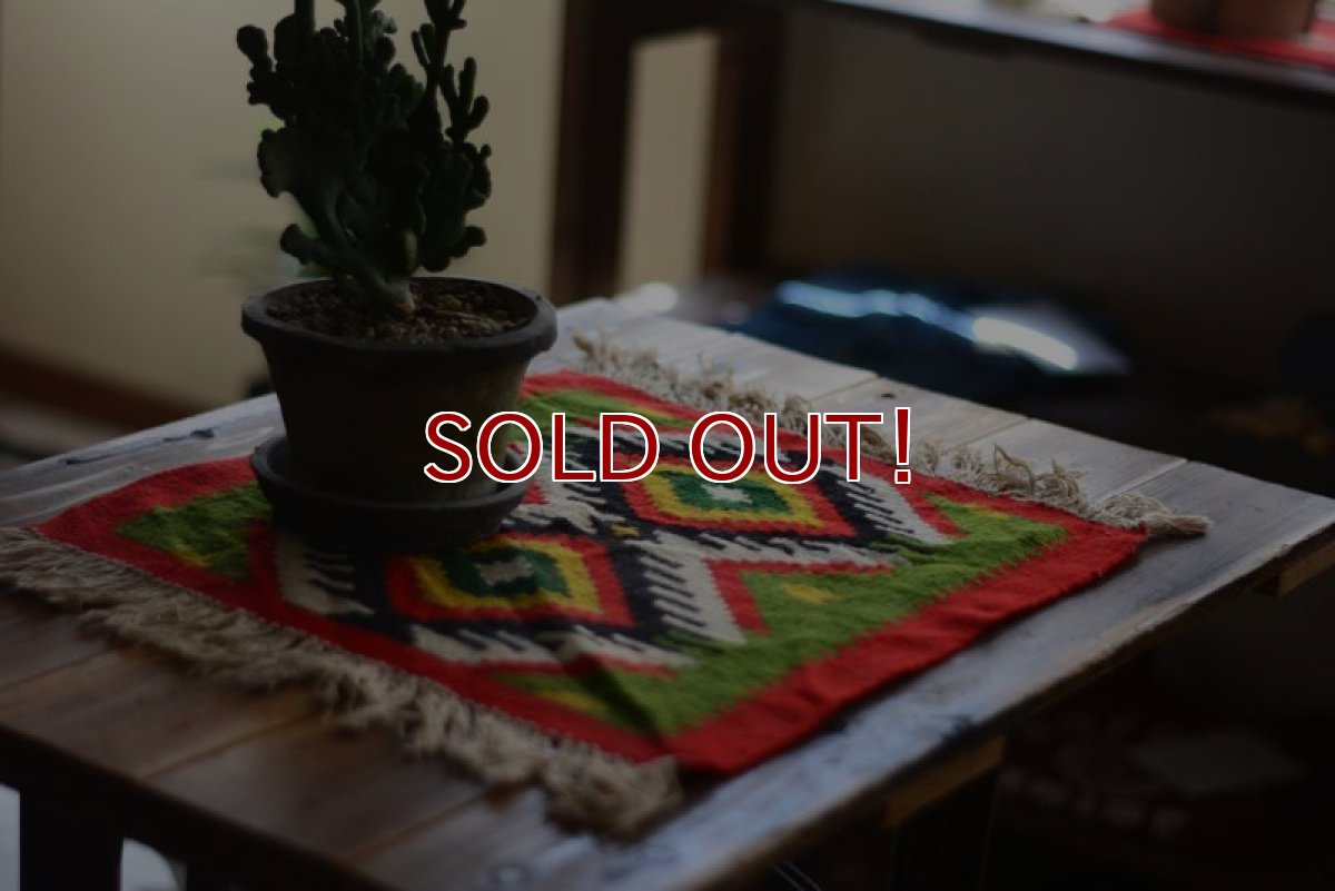 画像7: OLD KILIM　 size 55cm×39cm  (7)