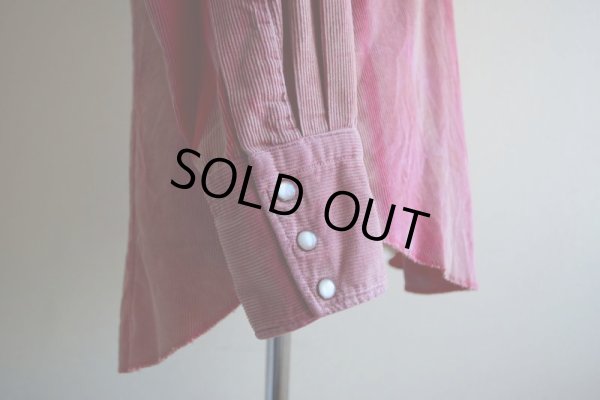 画像12: 1960s Tem-Tex コーデュロイウエスタンシャツ　 表記15 1/2 