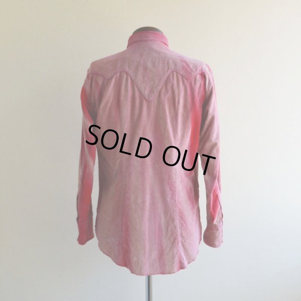 画像3: 1960s Tem-Tex コーデュロイウエスタンシャツ　 表記15 1/2 