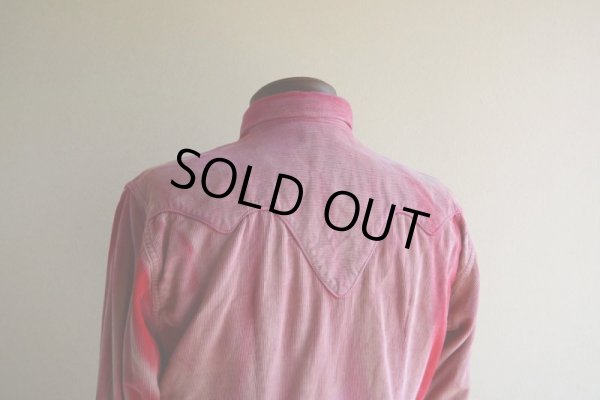 画像14: 1960s Tem-Tex コーデュロイウエスタンシャツ　 表記15 1/2 