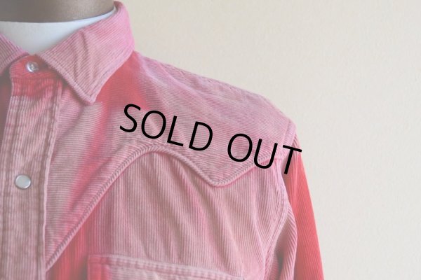 画像7: 1960s Tem-Tex コーデュロイウエスタンシャツ　 表記15 1/2 