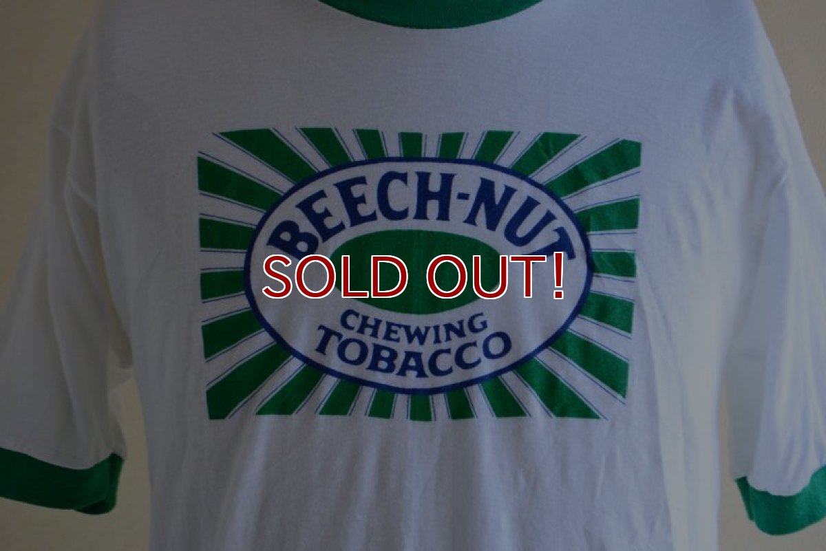画像10: 1980s BEECH-NUT リンガーTシャツ　 表記L  (10)