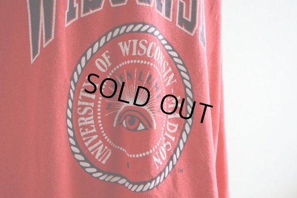 画像9: 1980s-90s WISCONSIN スウェットナイトシャツ  表記L/XL