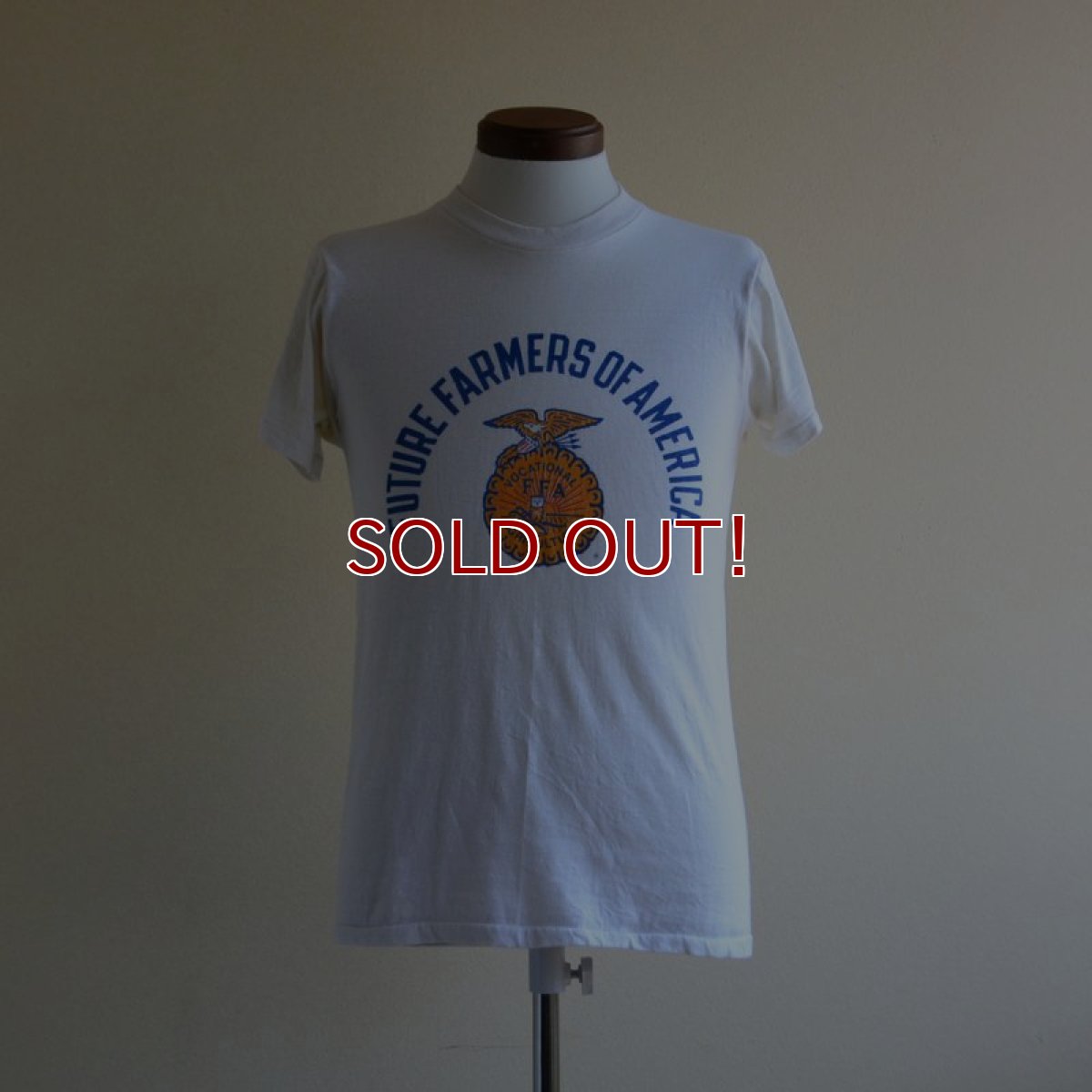 画像1: 1970s FFA Tシャツ　 実寸SM  (1)