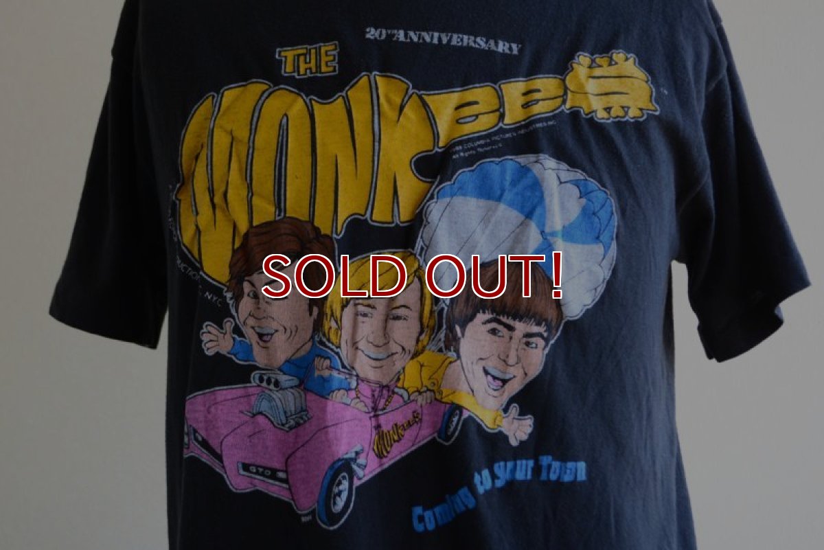画像7: 1980s THE MONKEES 20TH ANNIVERSARY WORLD TOUR Tシャツ　 表記XL  (7)