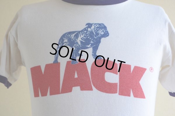 画像13: 1970s Champion MACK TRUCKS リンガーTシャツ  表記M