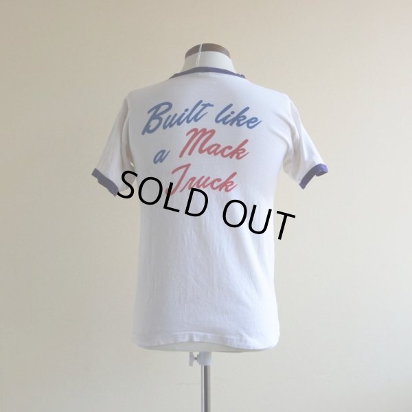 画像3: 1970s Champion MACK TRUCKS リンガーTシャツ  表記M