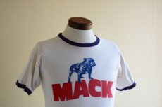 画像8: 1970s Champion MACK TRUCKS リンガーTシャツ　 表記M  (8)